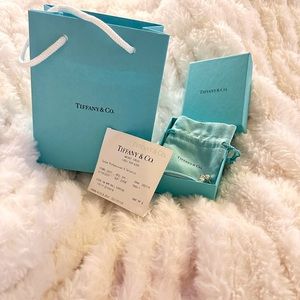 NWT 8MM Tiffany Sterling Silver Earrings